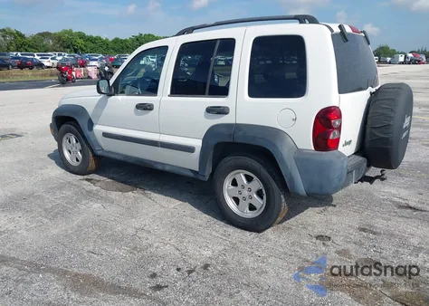 2006 Jeep Liberty Sport from USA, damaged, VIN 1J4GK48K56W215508